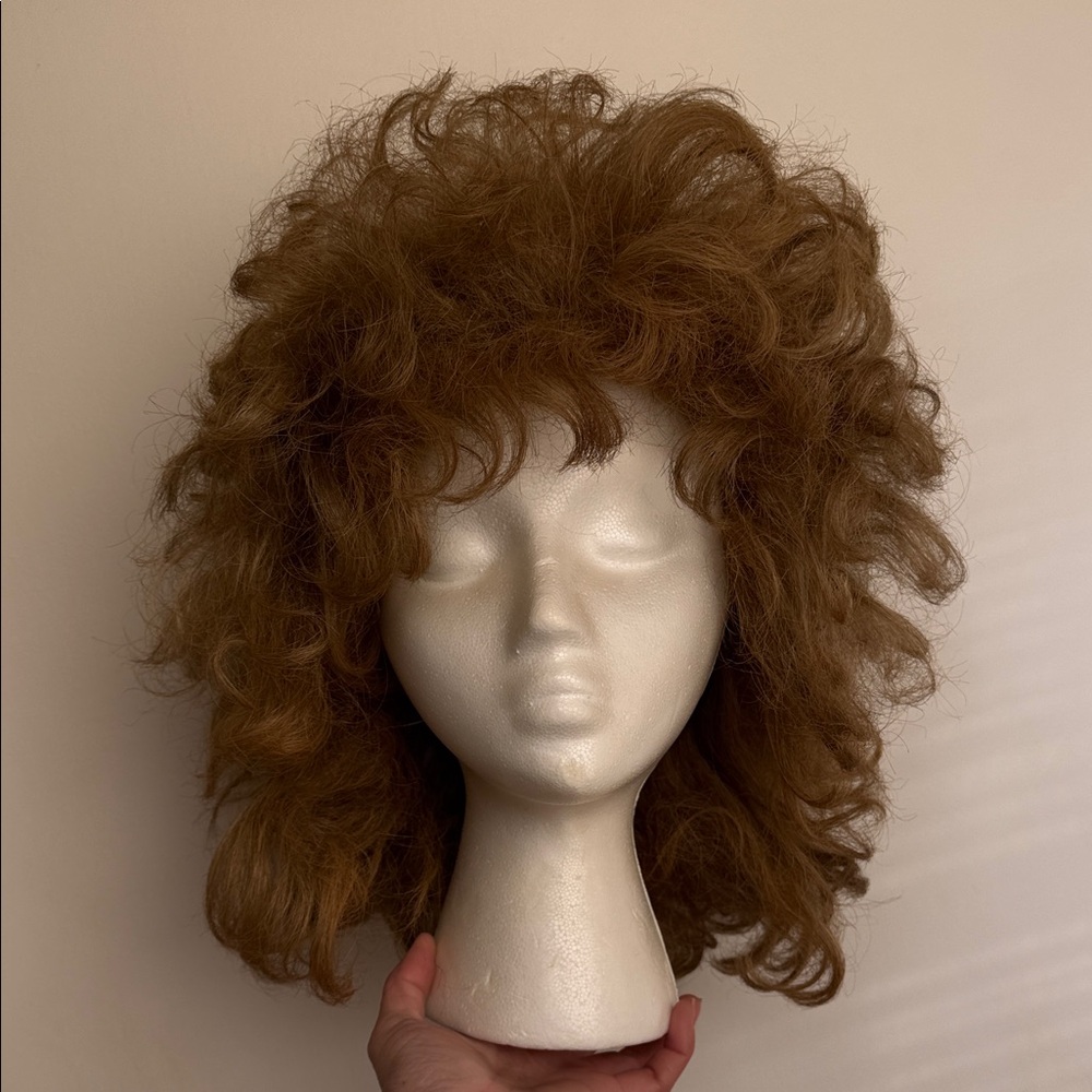 Voluminous Curly Wig in Rich Brown (13)